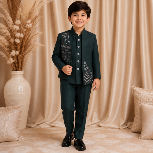 Vihaan Heritage Embroidered Set
