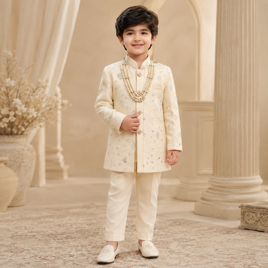 Premium Indo-Western Sherwani Set