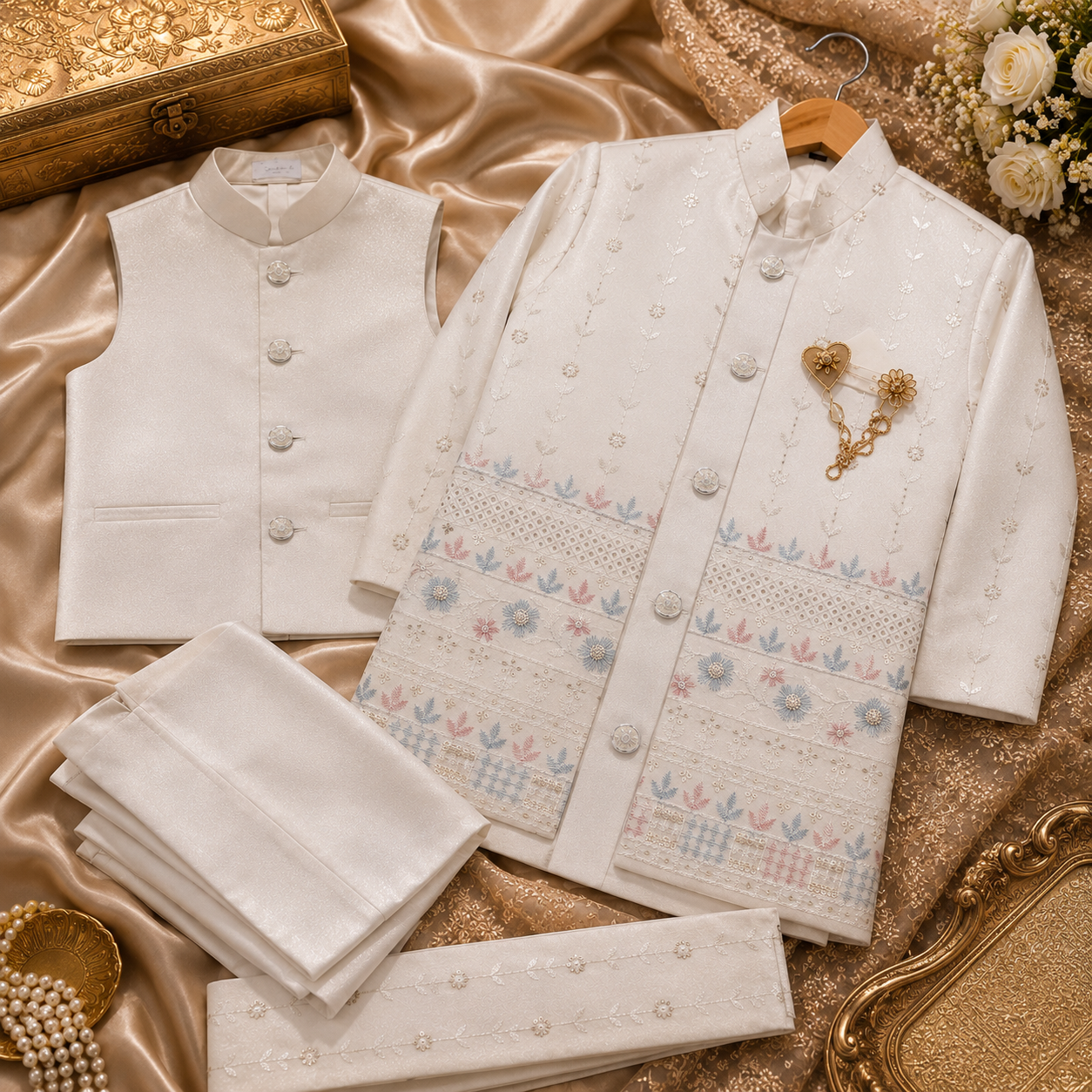 Royal Heritage Embroidered Set