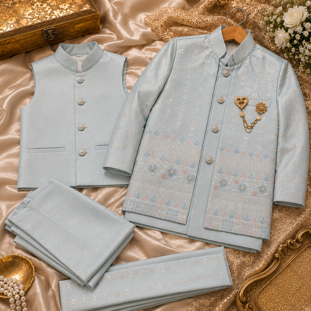 Royal Heritage Embroidered Set