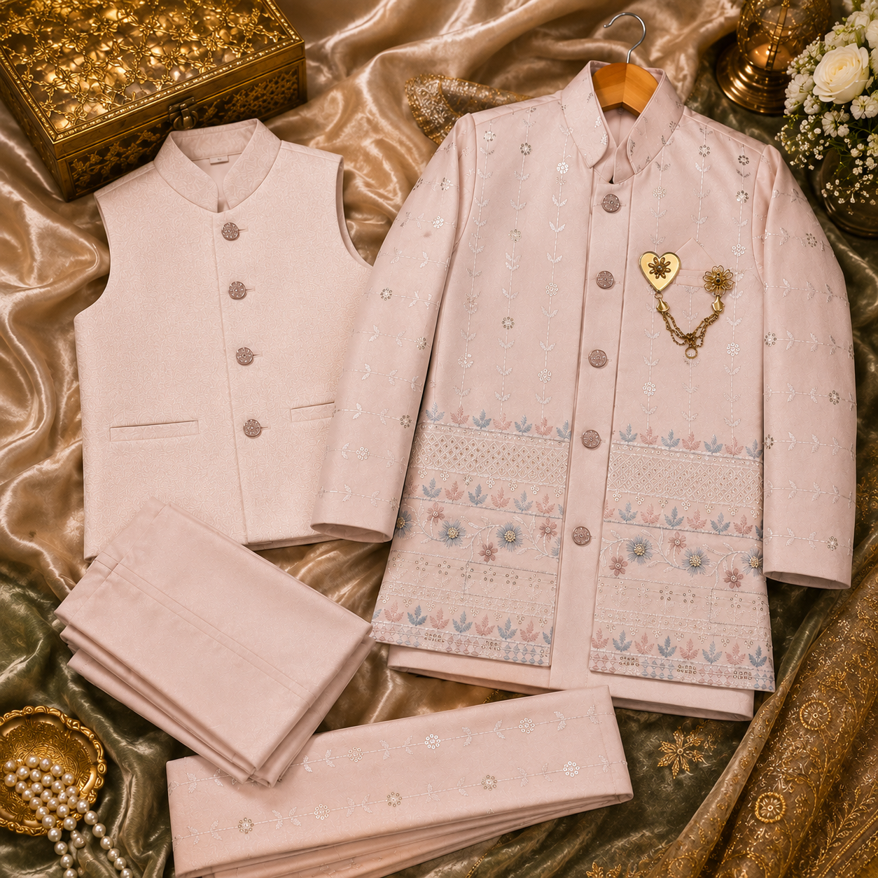 Royal Heritage Embroidered Set