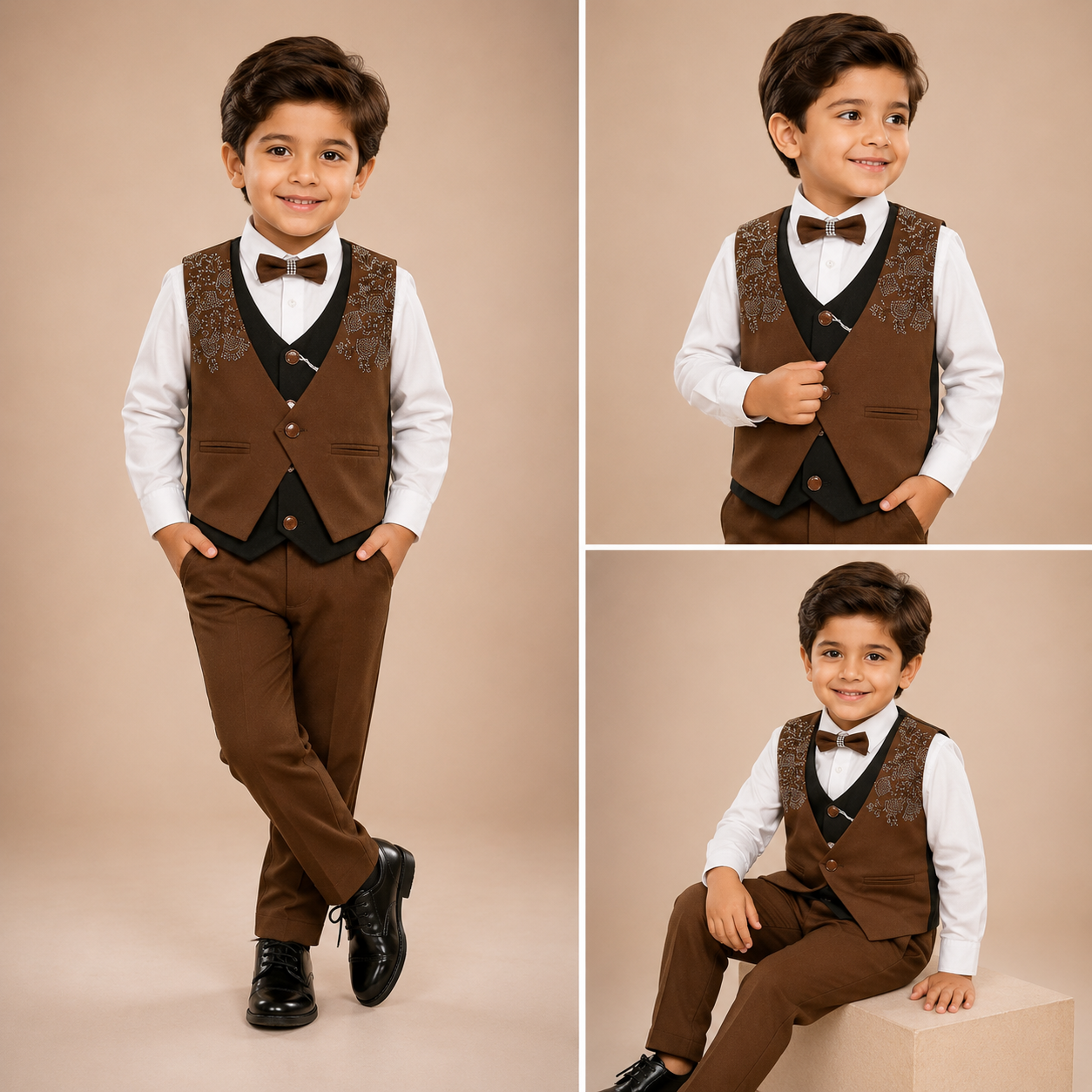 Mini Vastra Boys Premium Party Wear Suit