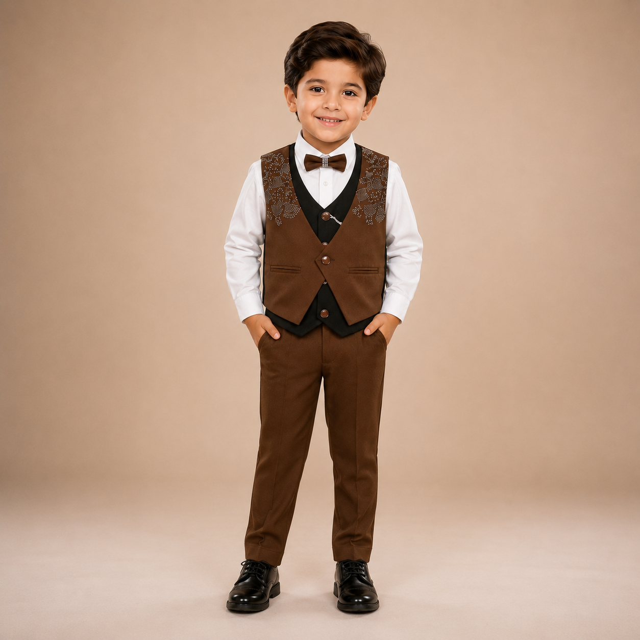 Mini Vastra Boys Premium Party Wear Suit