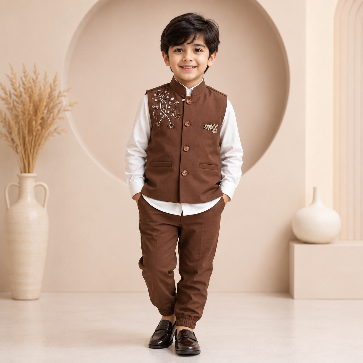 Premium Handwork Waistcoat Set