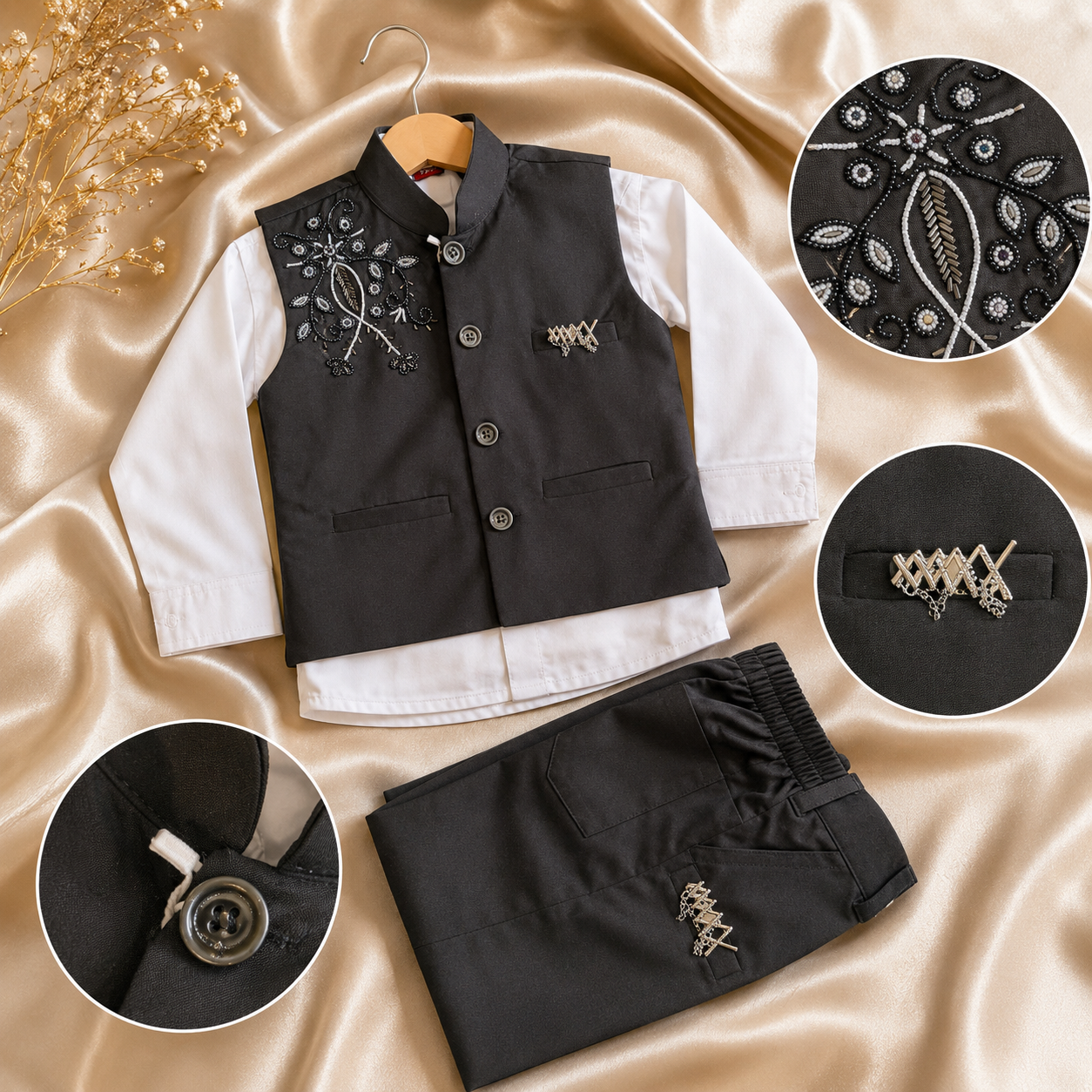Premium Handwork Waistcoat Set