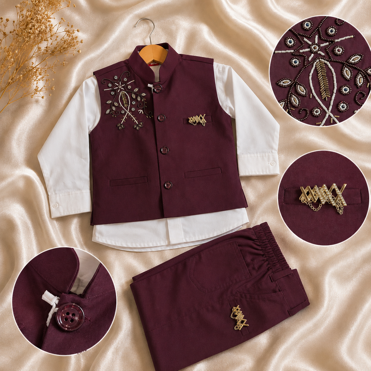 Premium Handwork Waistcoat Set
