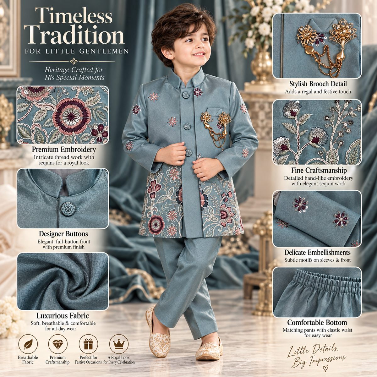 Arlo Royale Indo-Western Set