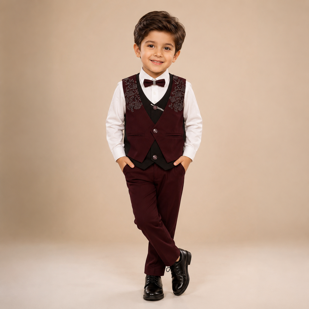 Mini Vastra Boys Premium Party Wear Suit